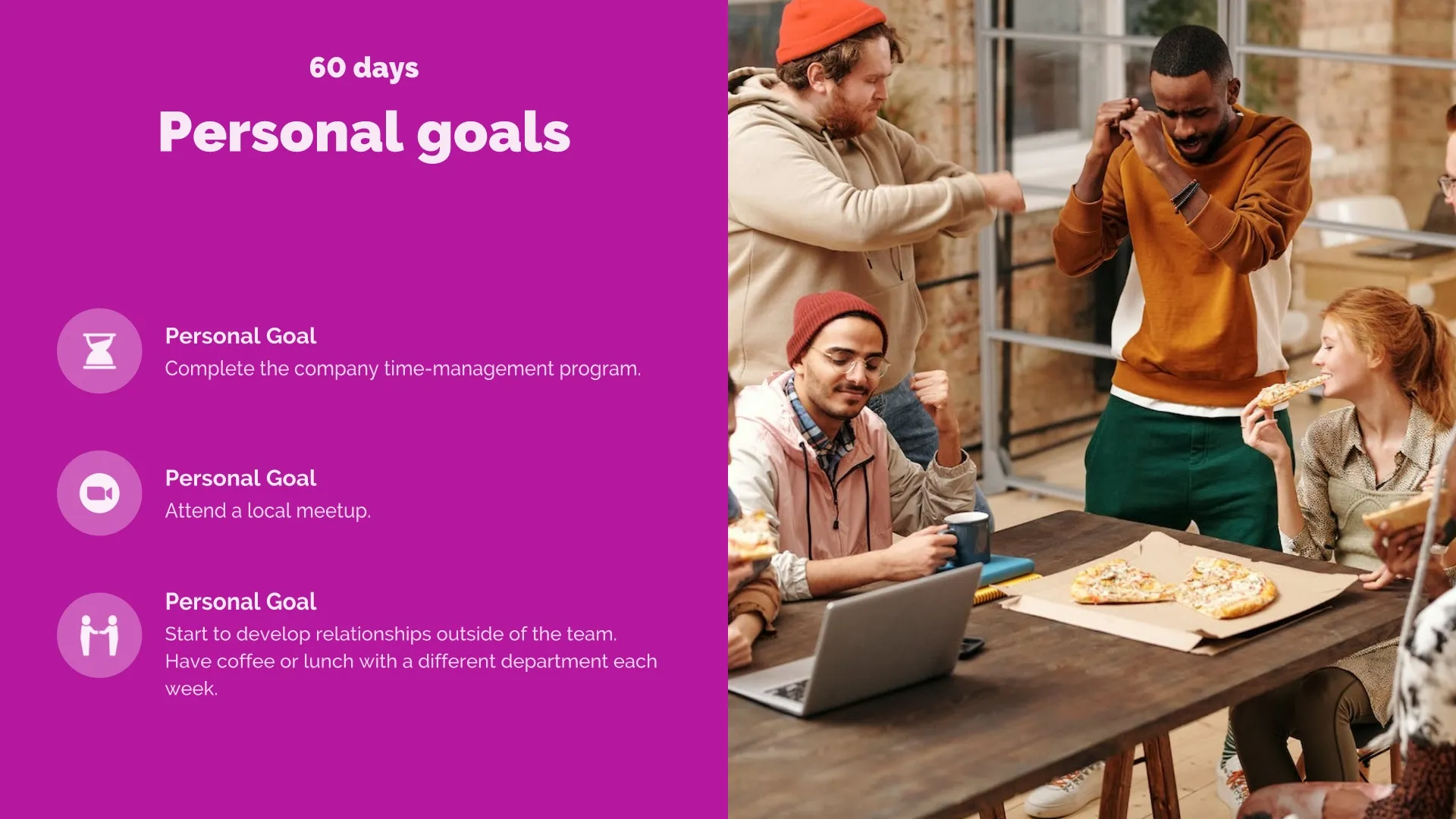 60 days personal goals